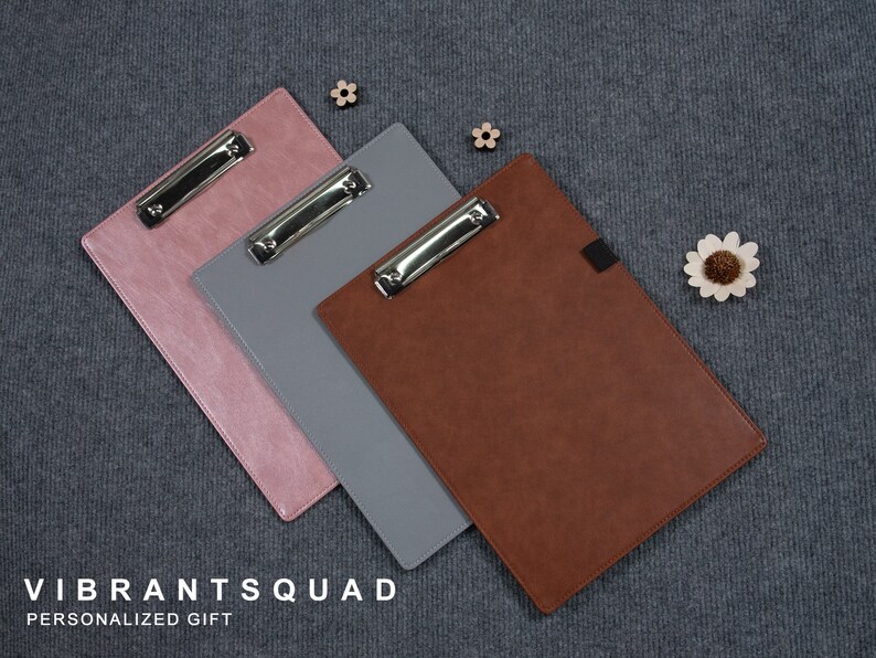 Personalized Leather Clipboard Leather Clipboard 9 X Etsy