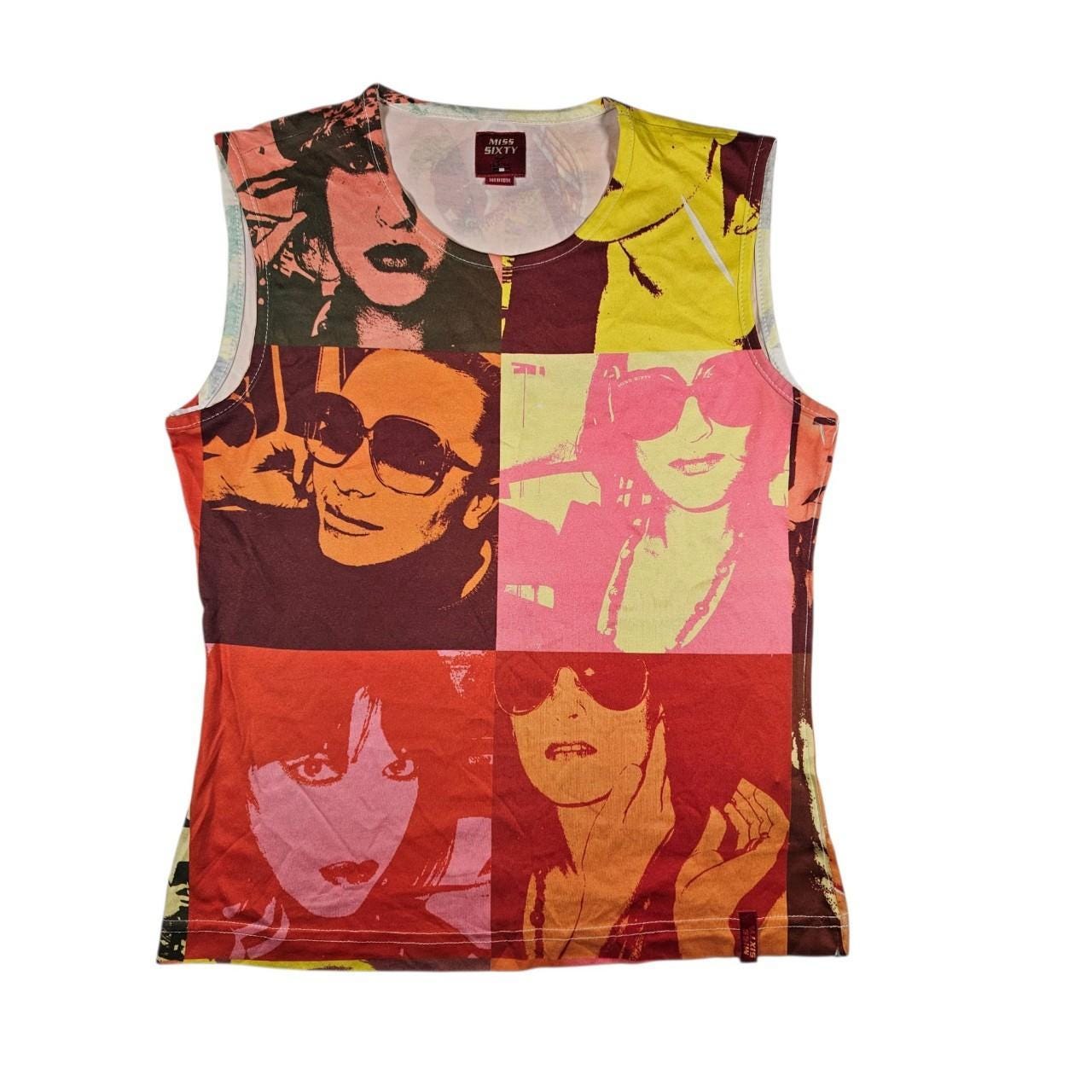 MISS SIXTY Sushi タンクトップ フリンジトップス ブランド品専門の MISS SIXTY Sushi タンクトップ フリンジトップス