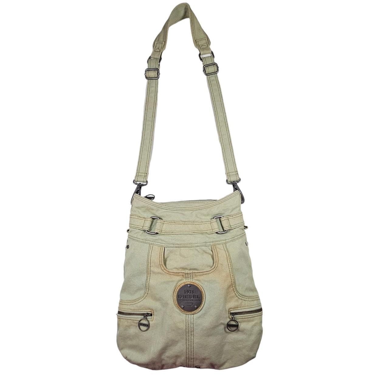 バッグ diesel vintage bag Vintage Diesel Cargo Chunky Buckle Bag - Etsy Canada