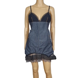 Vintage Cop Copine baby doll mini dress
