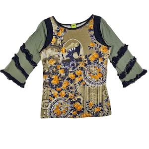 Vintage Save the Queen African woman top