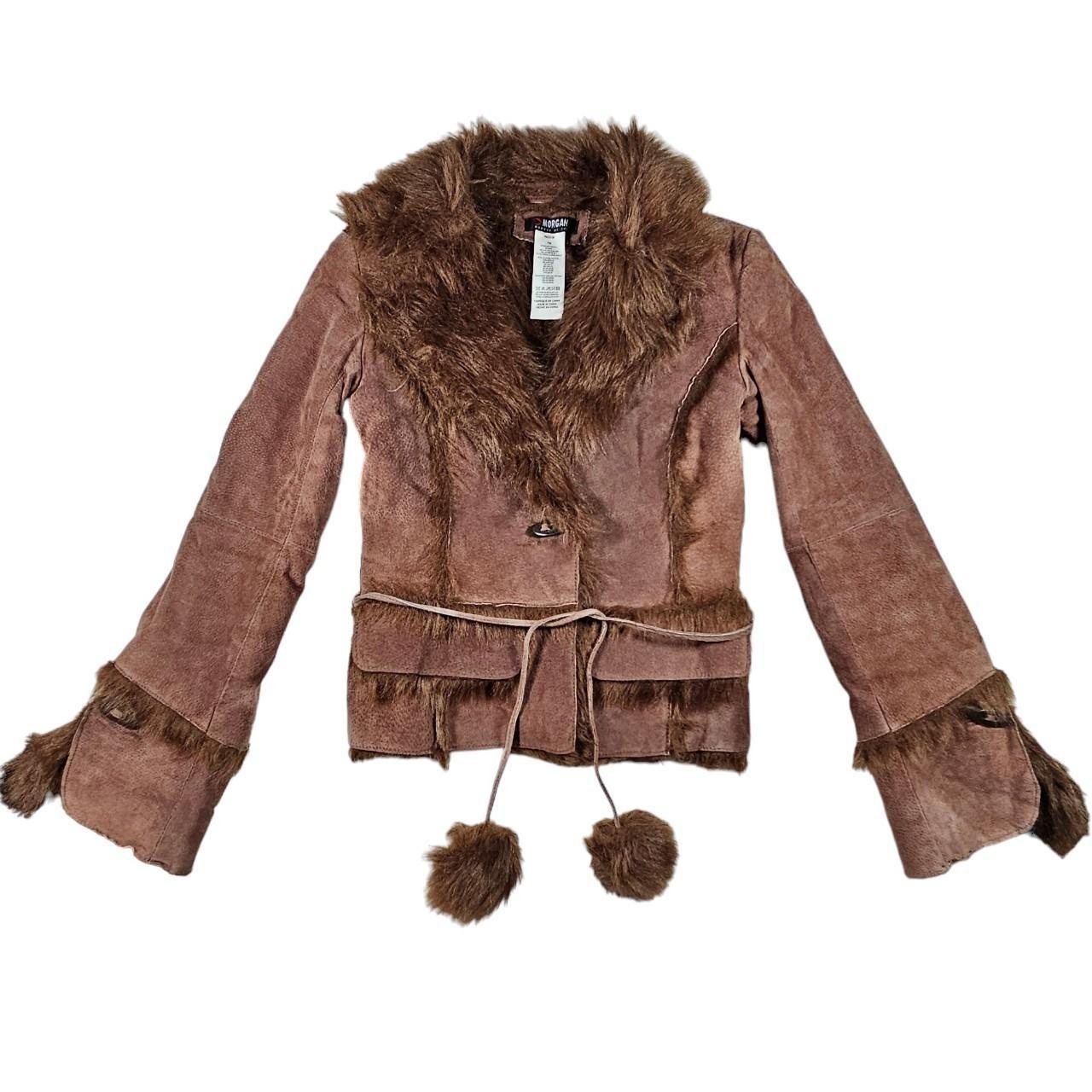 MORGAN de toi チベットラムファージャケット　00s モーガン　本革 Morgan De Toi Coat - Etsy