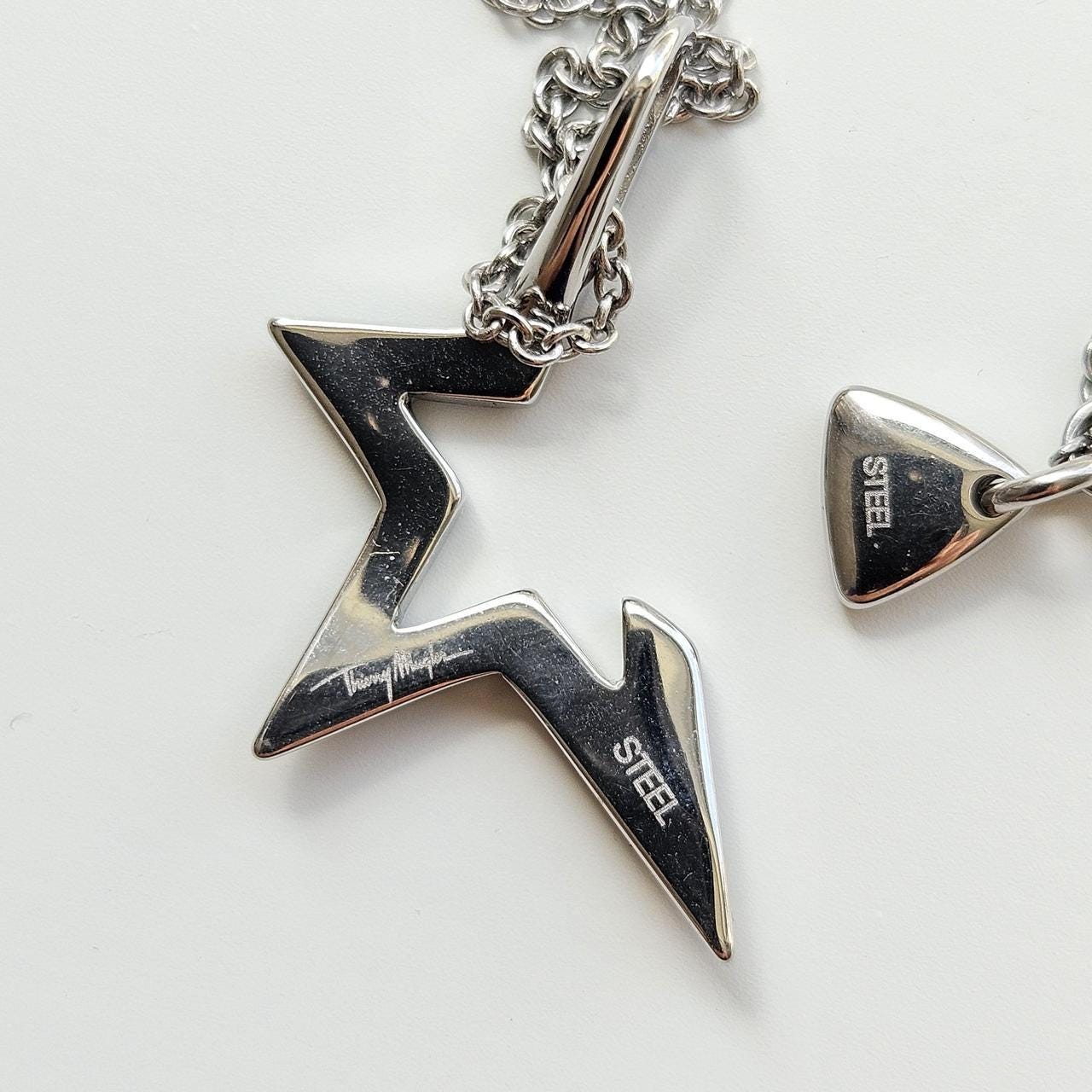 Thierry Mugler Star Necklace - Etsy Norway