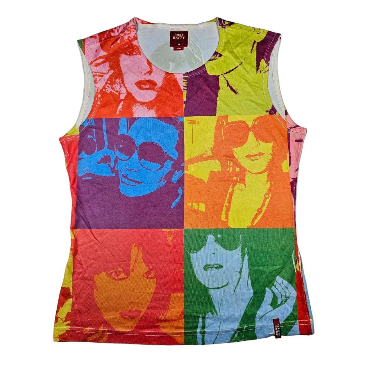 Faux Bleached Tank Top Adult | ILTEX Apparel