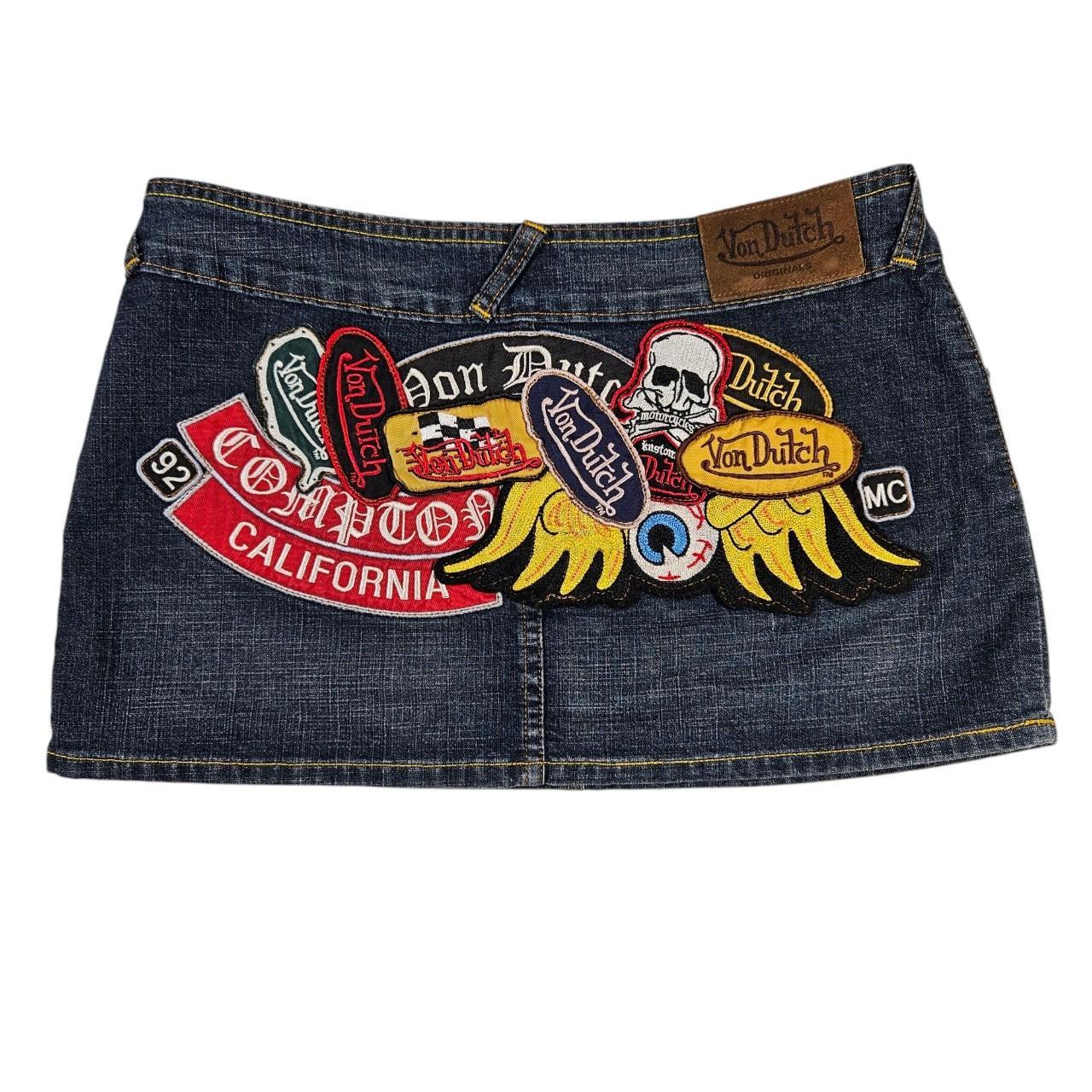 Von Dutch Skirt - Etsy