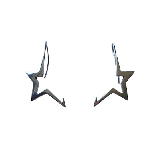 Thierry Mugler Star Earrings - Etsy