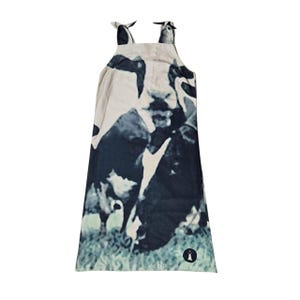 Vintage very rare Cop Copine cows dress