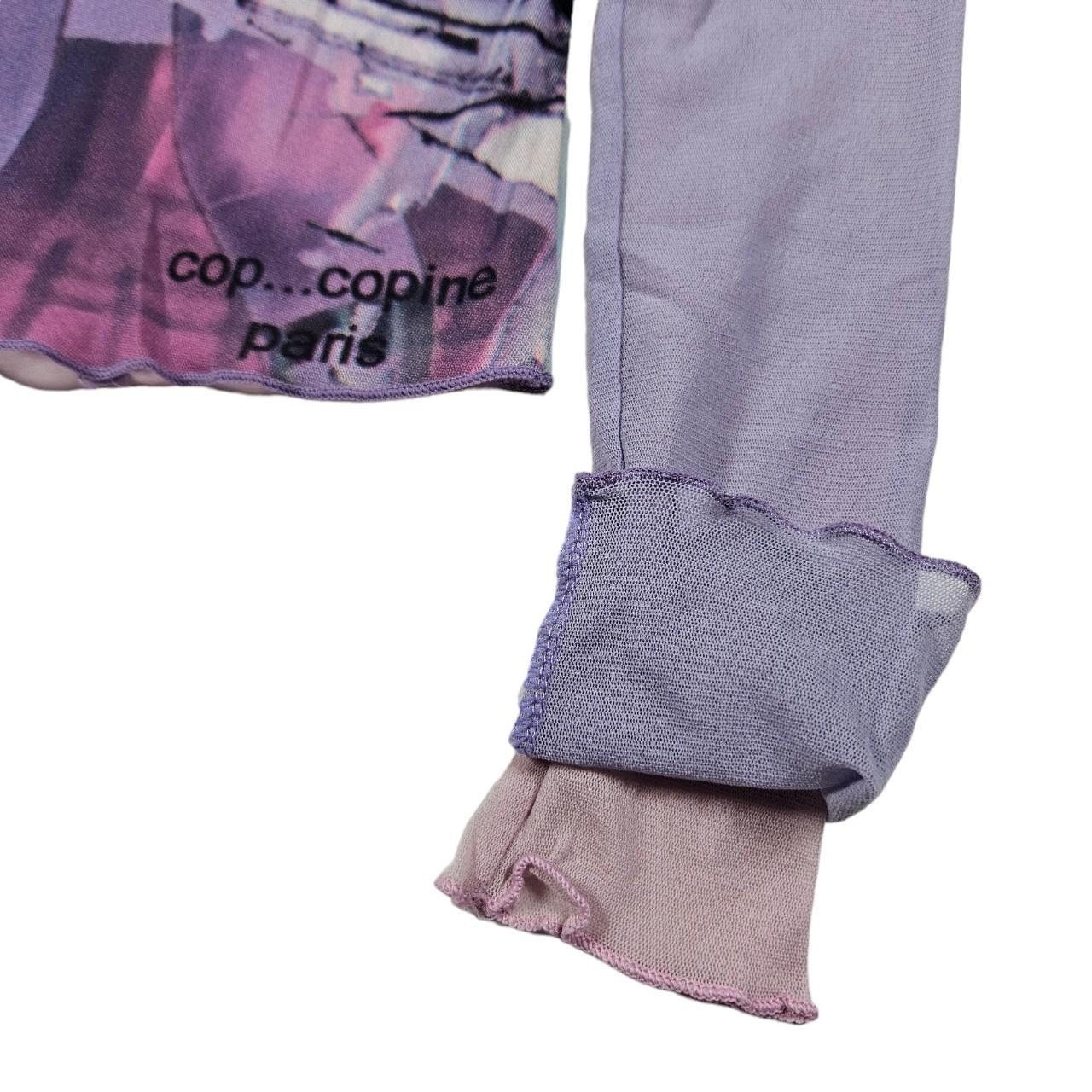 Buy Vintage Cop Copine Cyber Anime Manga Girl Graphic Print Sheer