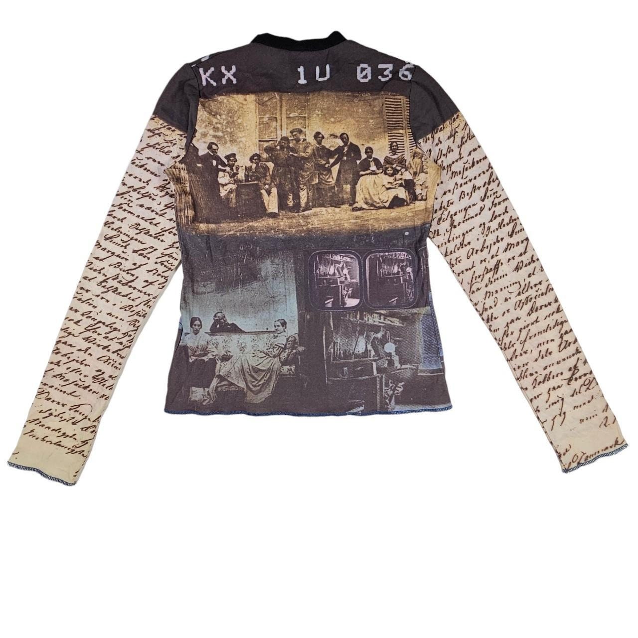 Vintage Old Label Cop Copine Vintage Photographs Mesh Top - Etsy