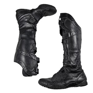 Vintage rare and sought after archive bondage Puma Mostro leather boxing wrestling boots.