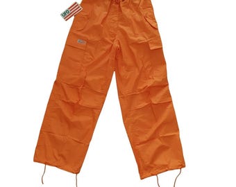 UFO Parachute Cargo Pants Yellow - Etsy