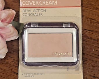 Vtg Cover Girl Replenishing Cover Cream Dual Action Concealer LIGHT 53116 NOS
