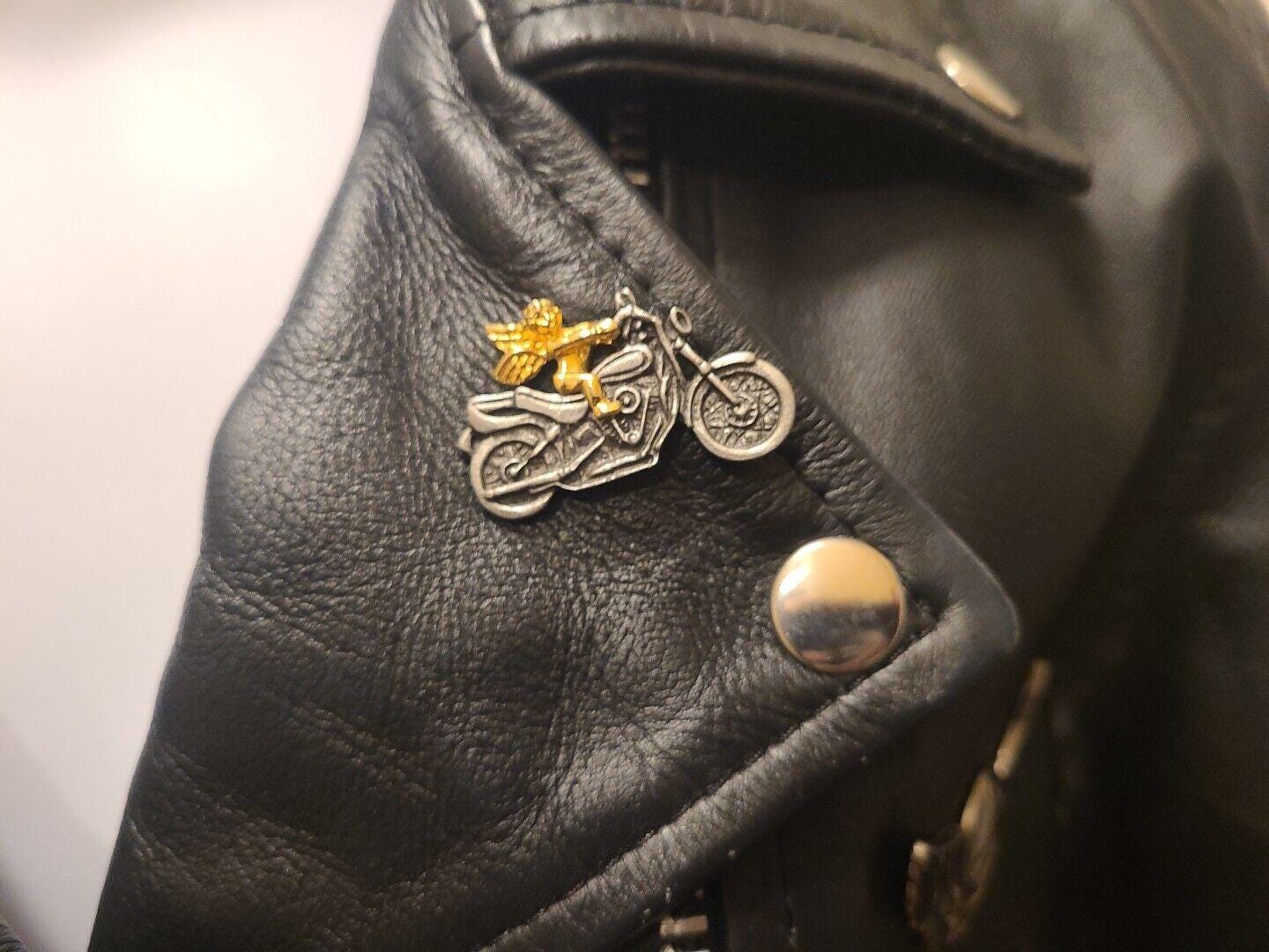 Hudson Womens Leather Motorcycle Jacket Cafe Racer Harley Davidson  display picture 1