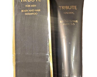 Vintage Mary Kay Tribute for Men Body and Hair Shampoo 8 oz NIB NOS Multi Avail