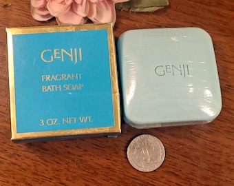 Vintage Mary Kay GENJI Scented Fragrant Bath Soap Bar 3 oz 4175 Sealed NOS