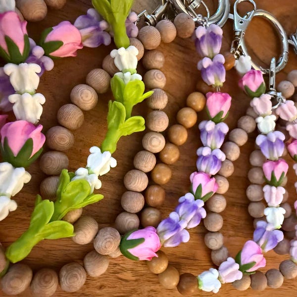 HAPA-Single Strand  keychain or bag charm