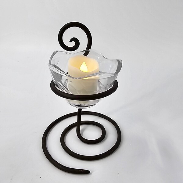 Wrought Iron Votive Candle Holder Etsy