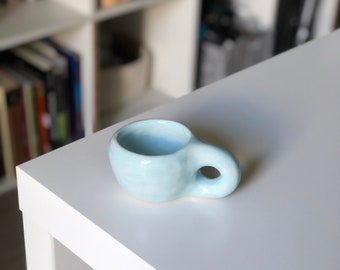 Pinched Espresso Cup – Kendall Davis Clay