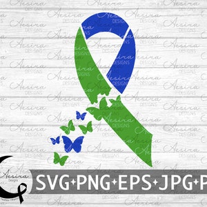 Idiopathic Intracranial Hypertension Butterfly Ribbon, IIH Awareness Ribbon, Idiopathic Intracranial Hypertension Support Squad, IIH Ribbon