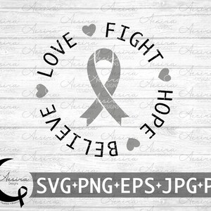 Schizophrenia Love Fight Hope Believe Ribbon svg, Schizophrenia Awareness Ribbon, Schizophrenia Support Squad, Schizophrenia Warrior Fighter
