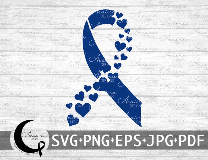 Apraxia Heart Ribbon SVG, Apraxia Awareness Ribbon, Apraxia Support ...
