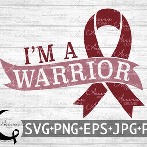 Emocromatosi ereditaria Sono un guerriero Nastro SVG, Nastro di consapevolezza dell'emocromatosi ereditaria, Squadra di supporto dell'emocromatosi, Combattente