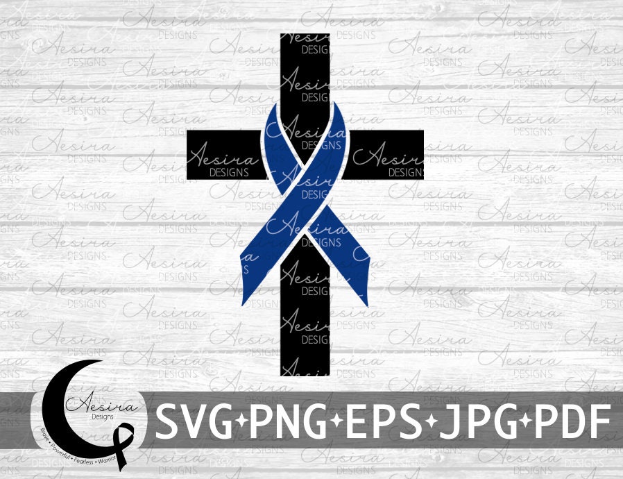 Apraxia Cross Ribbon SVG, Apraxia Awareness Ribbon, Apraxia Support ...