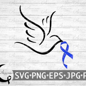 Ankylosing Spondylitis Dove Ribbon SVG, Ankylosing Spondylitis Awareness, Ankylosing Support Squad, Ankylosing Remembrance Ribbon
