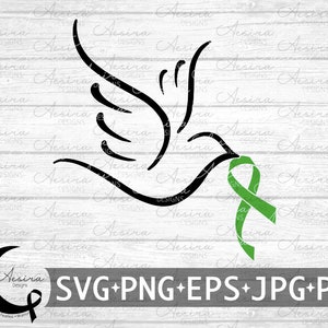 Gastroparesis Dove Ribbon svg, Gastroparesis Awareness Ribbon, Gastroparesis Support Squad, Gastroparesis Warrior, Gastroparesis Fighter