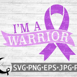 Overdose I'm A Warrior Ribbon SVG, Nastro di consapevolezza per overdose, Squadra di supporto per overdose, Guerriero per overdose, Combattente per overdose, Overdose sii forte