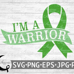 Gastroparesis I&#39;m A Warrior Ribbon svg, Gastroparesis Awareness Ribbon, Gastroparesis Support Squad, Gastroparesis Warrior Fighter Ribbon