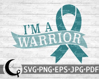 Transtorno de estresse pós-traumático Eu sou um guerreiro Ribbon svg, PTSD Awareness Ribbon, PTSD Support Squad, Ptsd Warrior, Ptsd Fighter, PTSD Ribbon