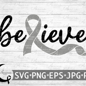 Schizophrenia Believe Ribbon svg, Schizophrenia Awareness Ribbon, Schizophrenia Support Squad, Schizophrenia Warrior, Schizophrenia Fighter