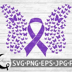 Epilepsy Awareness Month Purple Ribbon Advocate' Sticker