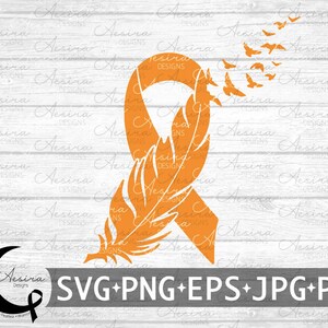 ADHS Feder Band SVG, Adhd Bewusstsein, Adhd Support Squad, Adhd Glaube Hoffnung glauben, Adhd Kämpfer, Adhd Krieger, Aufmerksamkeits-Defizit-Störung