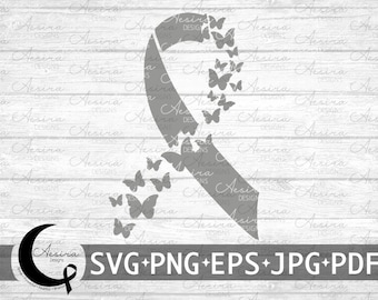Schizophrenia Butterfly Ribbon svg, Schizophrenia Awareness Ribbon, Schizophrenia Support Squad, Schizophrenia Warrior, Schizophrenia Fight
