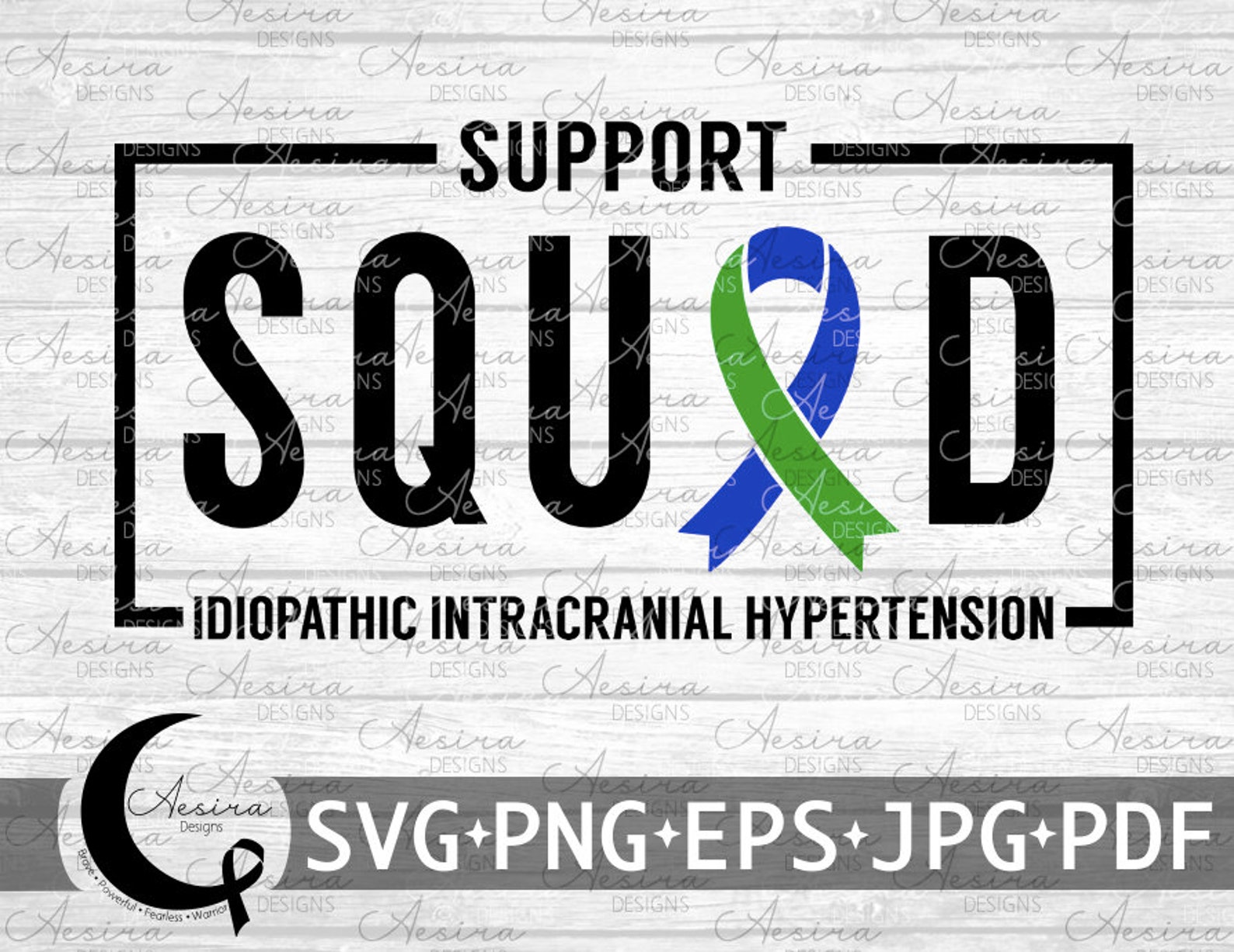 Iih Ribbon Color Idiopathic Intracranial Hypertension Support Squad, IIH Awareness ...