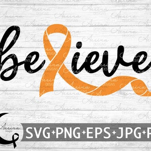 ADHD Believe Ribbon SVG, Adhd Awareness, Adhd Support Squad, Aufmerksamkeits-Defizit-Störung, Adhd Ribbon Krieger, Adhd Kämpfer svg Cricut