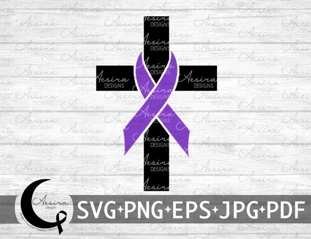 Ulcerative Colitis Cross Ribbon Svg, Ulcerative Colitis Awareness ...