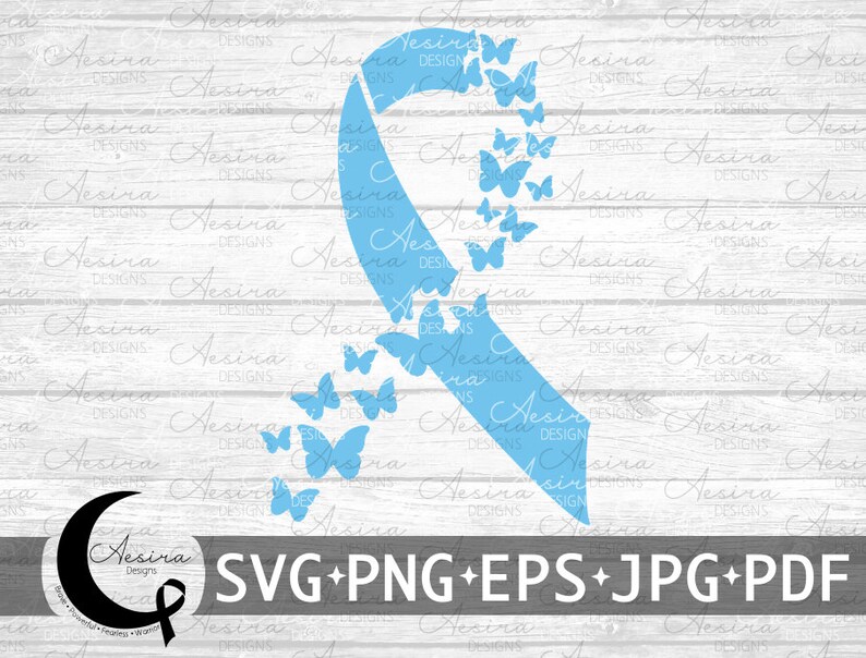 Addison's Disease Butterfly Ribbon SVG, Addison's Disease Awareness ...