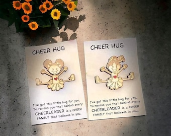 Cheer Hug Pins