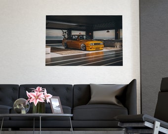 BMW E30 M3 Designed Poster Multiple Sizes