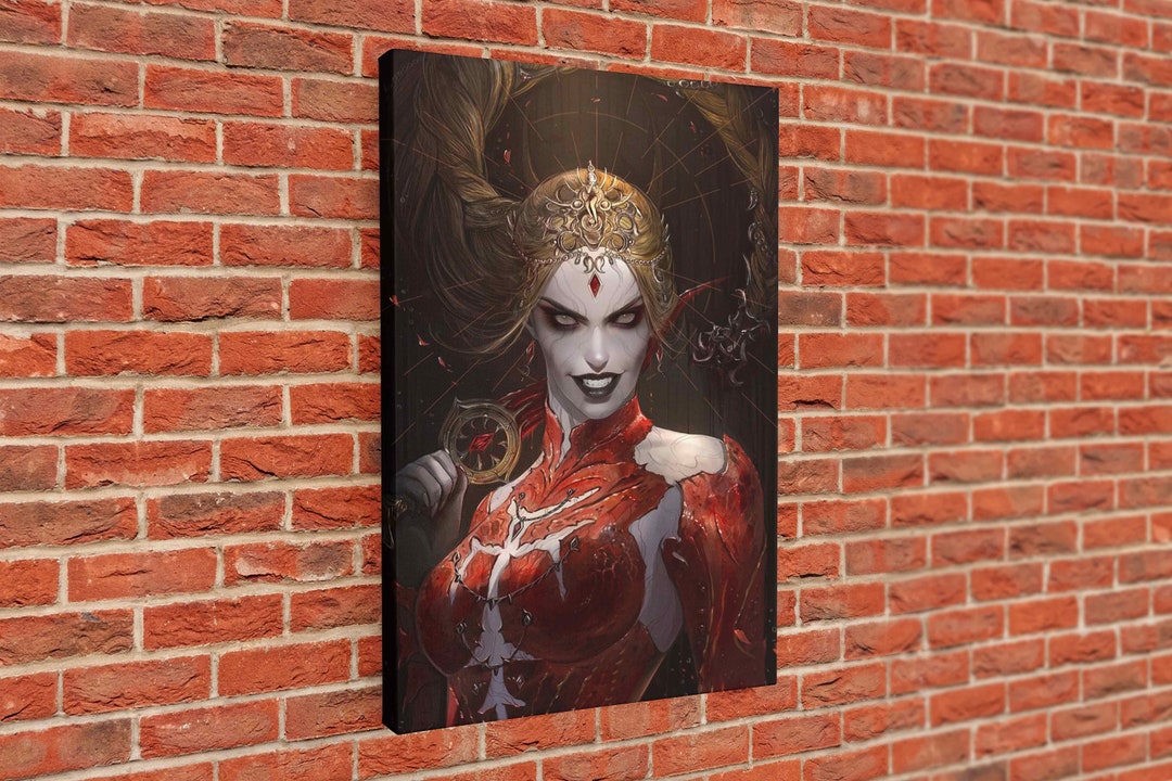 Baldurs Gate 3 Canvas Orin Canvas Gaming Poster Etsy