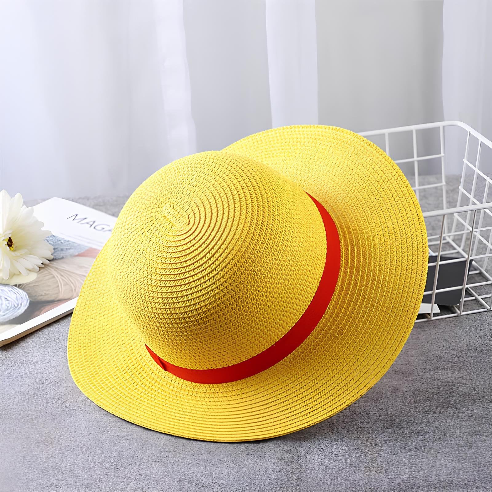 Anime Straw Hat One Piece Straw Hat Luffy Cosplay Hat One Piece Anime