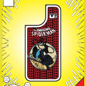 Modèles d'iPhone 14 - Insert graphique interchangeable - Spider Man 300
