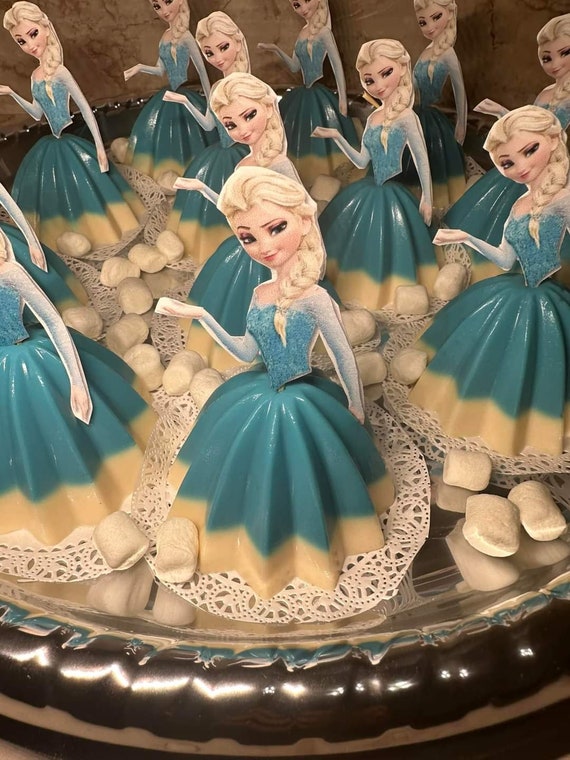 princess dress jello mold Small, Personal Portion Skirt Mold, Pudding, Jello, Gelatinas, Gelatin  Falda Pequeña