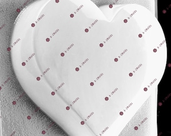 Molde  de corazon grande , San Valentin, Valentine's Day 3L approx, heart jello Mold 3 L