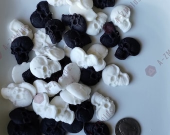 Décorations pour fondant têtes de mort