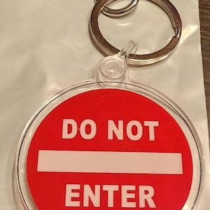 Benjamin Orr (Do Not Enter) Bag Charm/Key Chain