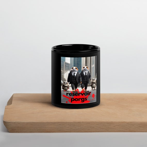 Reservoir Porgs Black Mug